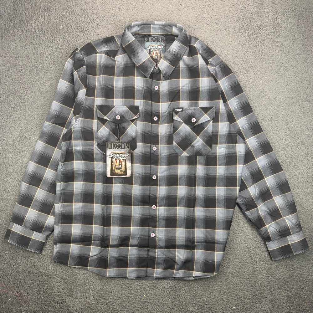 Dixxon Flannel Co Shadows Fall The War Within Mens 2X Heavy Metal Band Shirt NEW